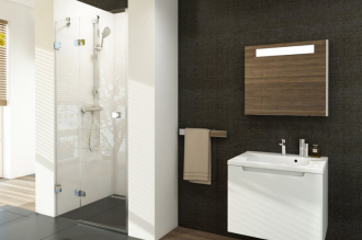 Ravak BSD2-80 A-L chrom+Transparent (790-805) 0UL4AA00Z1