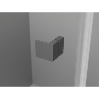 Sprchové dveře Mexen Lunar Duo s otočným mechanismem 170 cm, průhledné, stříbrná - 834D-170-000-95-00