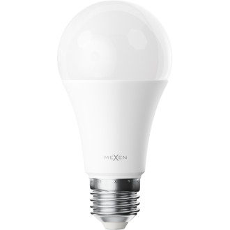 LED žárovka Mexen Nova E27, A60, 15W, teplá - 3000K, 1575 lm - L100-E27-1530-01