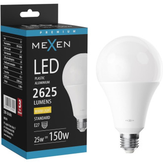 LED žárovka Mexen Nova E27, A70, 20W, teplá - 3000K, 2100 lm - L100-E27-2030-01