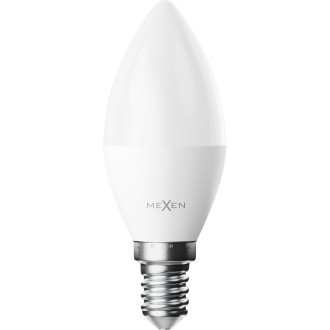 Mexen Nova żarówka LED E14, C37, 4W, Ciepła - 3000K, 420 lm - L102-E14-0430-01