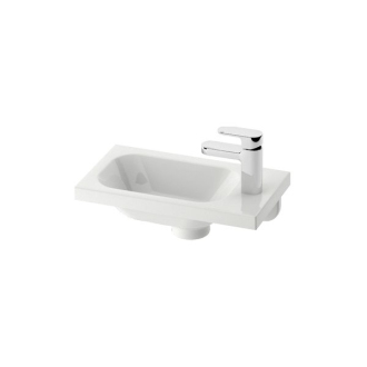 Ravak umývátko Chrome L white s otvory XJGL1100000