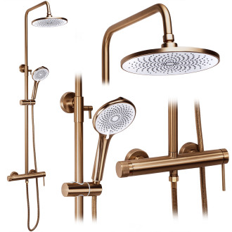 Rea Foss Clif Brush Copper Sprchový set REA-P3914