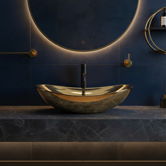 Rea Umyvadlo na desku Royal Gold REA-U4545