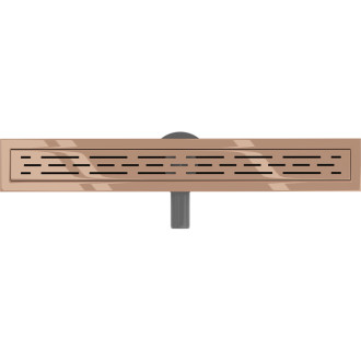 Mexen Flat 360° M01 odpływ liniowy obrotowy 50 cm, różowe złoto - 1620050-40