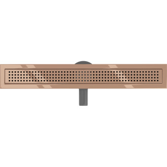 Mexen Flat 360° M08 odpływ liniowy obrotowy 70 cm, różowe złoto - 1625070-40