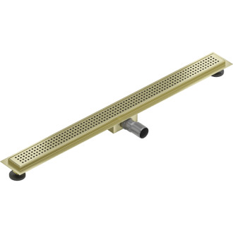 Mexen Flat M08 odpływ liniowy 100 cm, złoty szczotkowany - 1A25100-15
