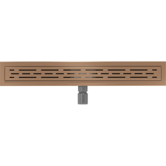 Mexen Flat M01 odpływ liniowy 50 cm, miedź szczotkowana - 1C20050-15