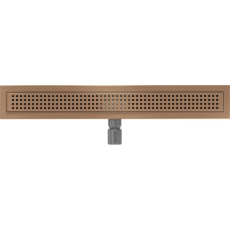 Mexen Flat M08 odpływ liniowy 60 cm, miedź szczotkowana - 1C25060-15