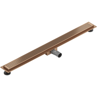 Mexen Flat M08 odpływ liniowy 100 cm, miedź szczotkowana - 1C25100-15