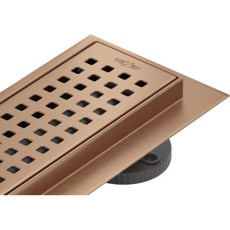 Mexen Flat 360° M08 lineární otočný odtok 90 cm, kartáčovaná měď - 1C25090-40