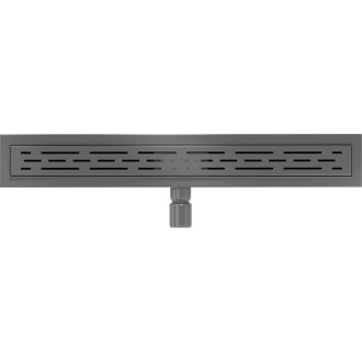 Mexen Flat M01 odpływ liniowy 60 cm, gun gray szczotkowany - 1E20060-15