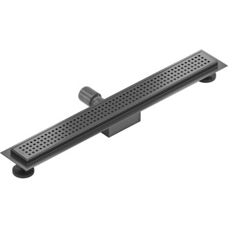 Mexen Flat M08 odpływ liniowy 50 cm, gun gray szczotkowany - 1E25050-15