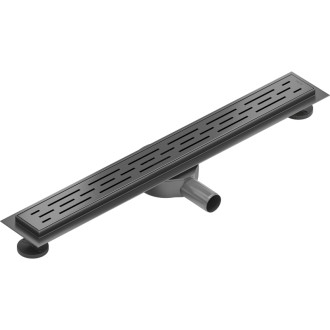 Mexen Flat 360° M01 lineární otočný odtok 50 cm, kartáčovaná barva pistole gray - 1E20050-40