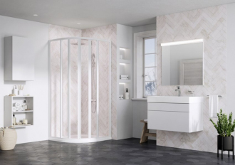 Ravak SKKP6-90 195 white+Pearl 3207O10211