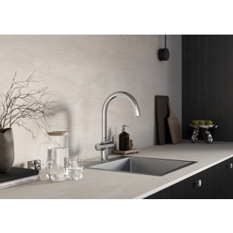 Dřezová stojánková baterie Filtrata, chrom