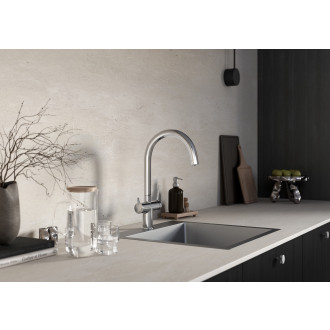 Dřezová stojánková baterie Filtrata, chrom