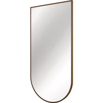 Deante Silia závěsné zrcadlo v rámu, 50 × 100 cm, kartáčovaný bronz ADI_C851