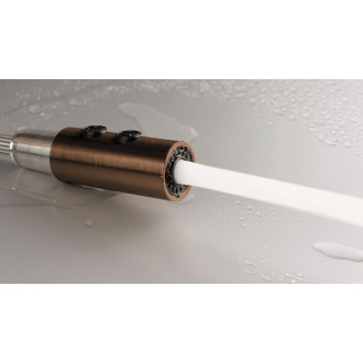 Bateria kuchenna z wyciąganą wylewką - 2 rodzaje strumienia