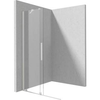 Deante Posuvná walk-in sprchová stěna Prizma, bianco, 80 × 195 cm KTJ_A38R