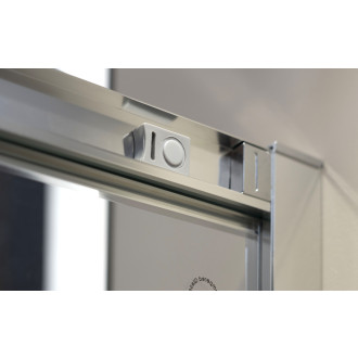 Kabina prysznicowa z brodzikiem prostokątna - 80x90 cm