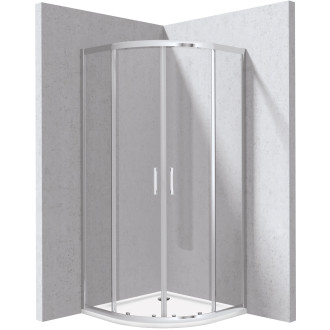 Deante Set: KYP_0088P + KTJ_094B, chrom, 80 × 80 cm KYPP0088P