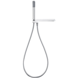 Przyłącze kątowe z zestawem prysznicowym z półką