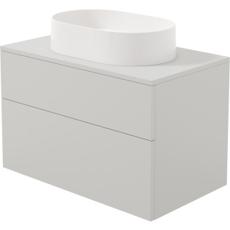 Deante Set: Umyvadlová skříňka Prizma SDI_KB81 + umyvadlo Silia CQS_AU6S SDKB8SAU6S