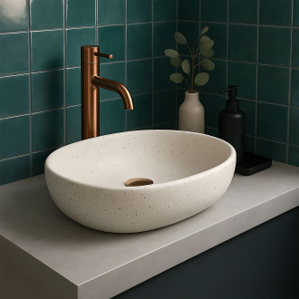 Umyvadlo na desku Rea Amelia Sandy