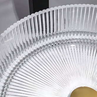 REA Umyvadlo na desku Ingrid 36 Transparent REA-U8522