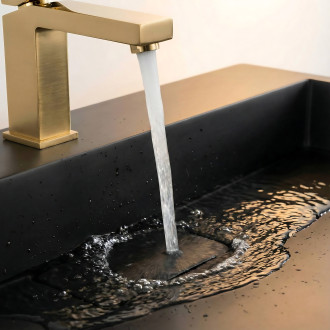 REA Konglomerátové umyvadlo Goya 50 Black REA-U8778