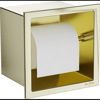 Držák toaletního papíru Mexen X-Wall-P, kartáčované zlato - 1953