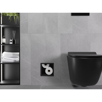 Mexen X-Wall-B magazynek na papier toaletowy, czarny - 1975