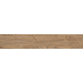 Mexen Wood Ville Brown gres szkliwiony rekt. G1, płytka drewnopodobna podłogowo-ścienna 120 x 20 cm, carving - TL613-120-020-02