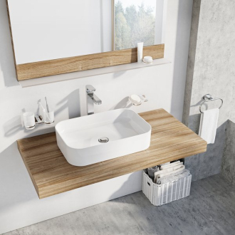 Ravak umyvadlo Ceramic 550 R Slim keramické white XJX01155002