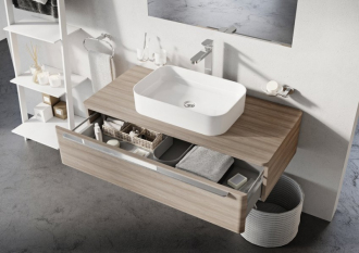 Ravak umyvadlo Ceramic 550 R Slim keramické white XJX01155002