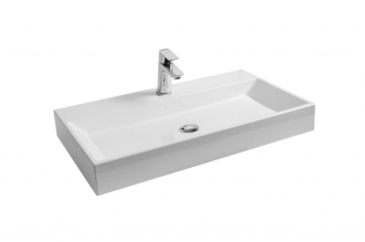 Ravak umyvadlo Natural 800 white bez přepadu s otvorem XJO01280000