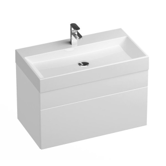 Ravak umyvadlo Natural 800 white bez přepadu s otvorem XJO01280000