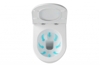 Ravak WC Uni Chrome závěsný white X01516