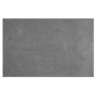 CHENILL koupelnová předložka 50x80cm, 100% polyester, šedá