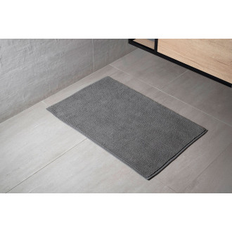 CHENILL koupelnová předložka 50x80cm, 100% polyester, šedá