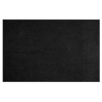 CHENILL koupelnová předložka 50x80cm, 100% polyester, černá