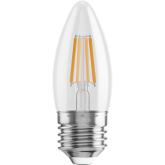 Mexen Vintis żarówka filament LED E27, C35, 6W, Ciepła - 2700K, 720 lm, clear - L154-E27-0627-00