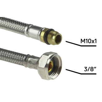 Wężyk przyłączeniowy do baterii stojących - 65 cm
