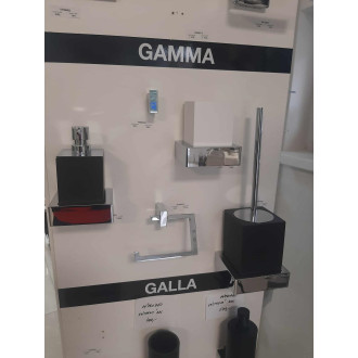 VÝPRODEJ výstavní kus BEMETA GAMMA: Dávkovač mýdla na zeď, černý 145409012