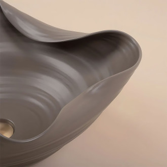 Keramické umyvadlo na desku REA HM-66TB Handmade ART