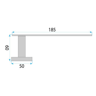 Rea Koupelnový věšák 209 OSTE Chrome REA-88048
