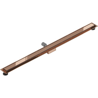 Mexen Flat M13 odpływ liniowy 2w1 160 cm, różowe złoto - 1610160