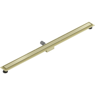 Mexen Flat M13 odpływ liniowy 2w1 120 cm, złoty szczotkowany - 1A10120