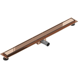 Mexen Flat M13 odpływ liniowy 2w1 100 cm, różowe złoto - 1610100-15